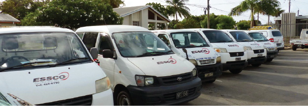 ESSCO Barbados - Vehicle fleet