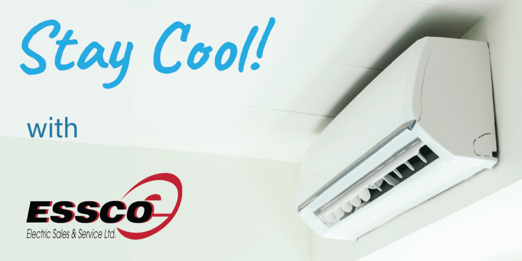An image show an air conditioning unit available at ESSCO