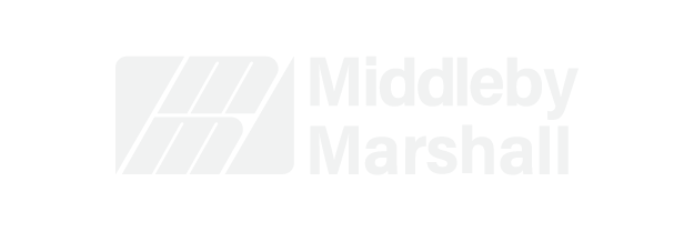 Middle by Marshall Logo White