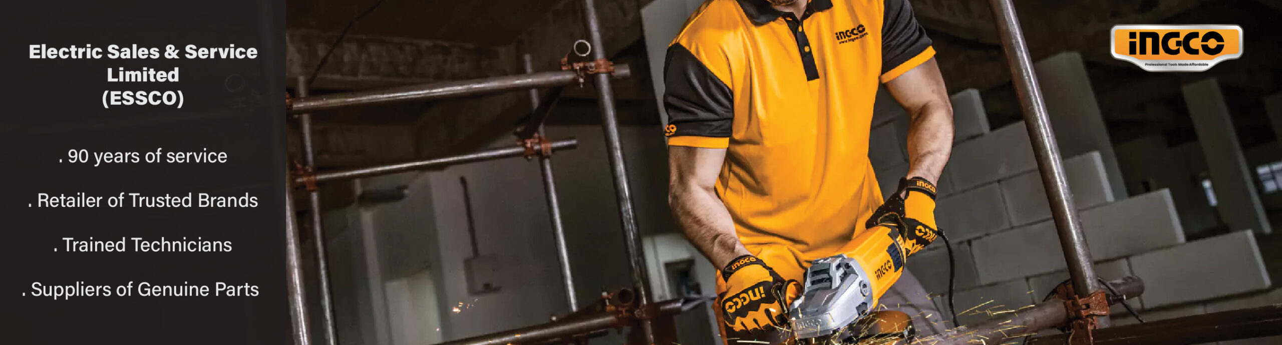 ESSCO 2026 Desktop Banner : INGCO