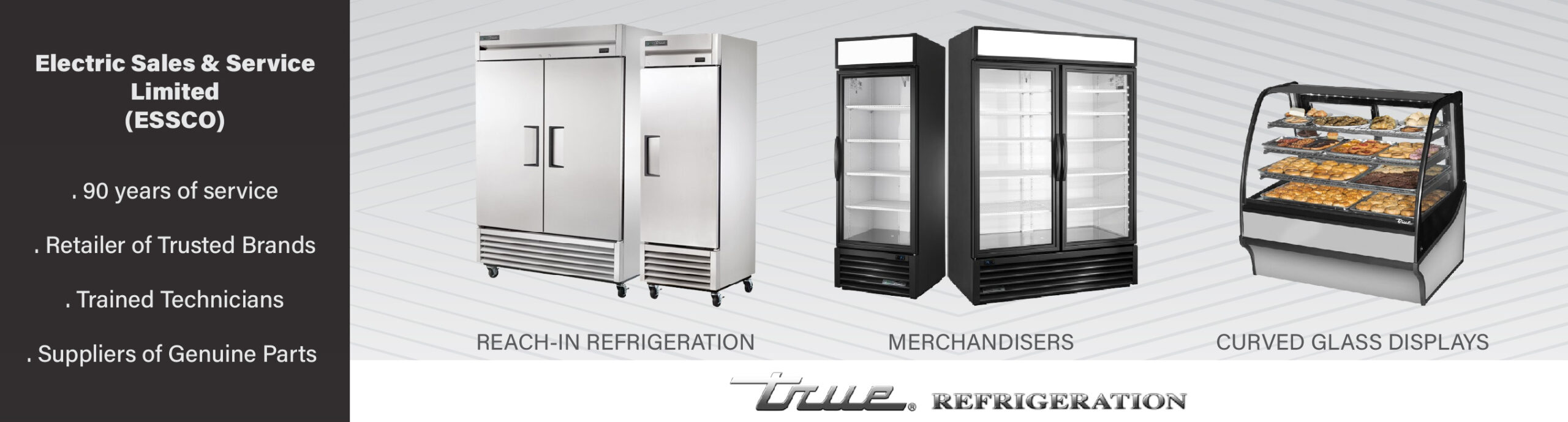 ESSCO 2026 Desktop Banner : True Refrigeration