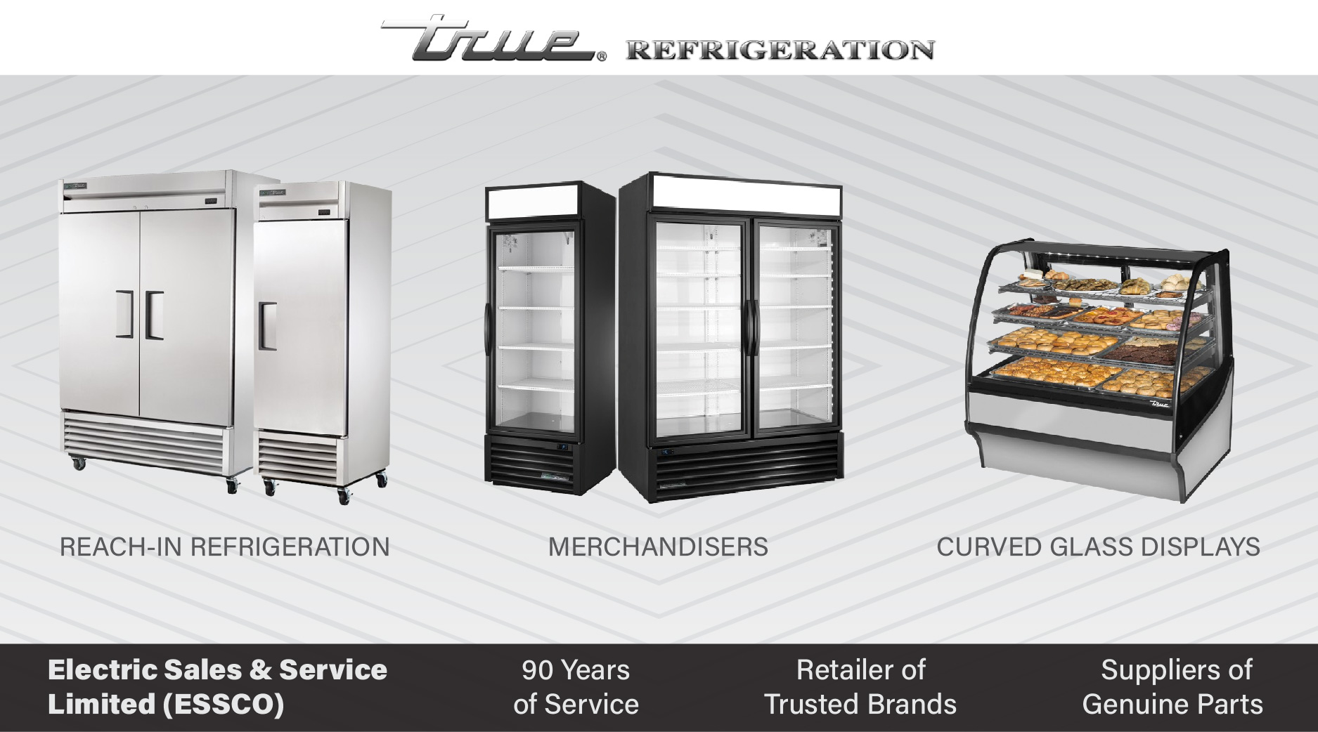 ESSCO 2026 Mobile Banner : True Refrigeration